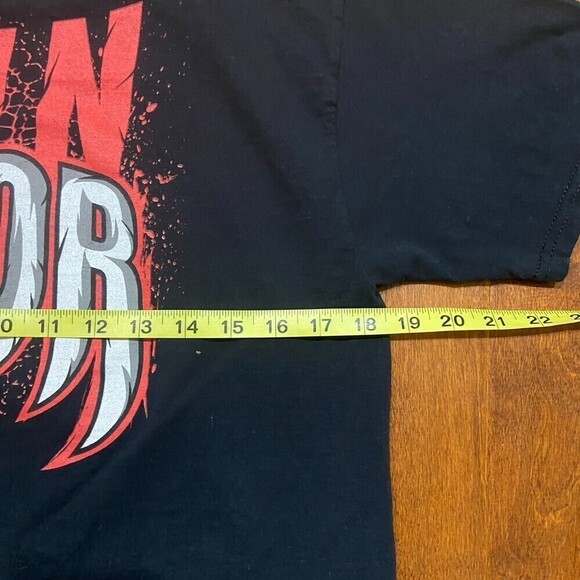 WWE Wrestling Finn Balor 2017 Black Red Cotton T-Shirt Men's Size Medium - Picture 5 of 7